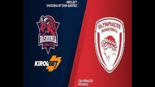 baskonia olympiakos live 422022 1080p [upl. by Dann471]