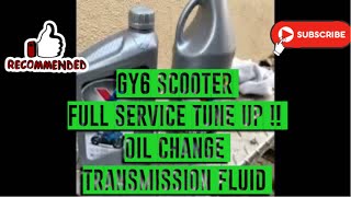 150cc GY6 oil change [upl. by Kurman]