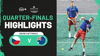 Highlights LeheckaPavlasek CZE v PurcellEbden AUS  Davis Cup Finals 2023 [upl. by Llarret946]