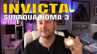 Invicta Subaqua Noma III Watch Review [upl. by Anoyek]