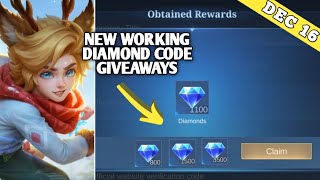 FREE 7 WORKING ML DIAMOND REDEMPTION CODE GIVEAWAYS  How To Redeem Codes MLBB  Mobile Legends [upl. by Benioff]