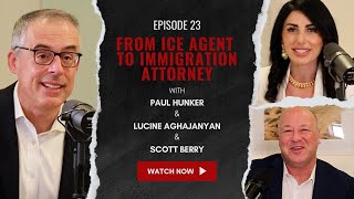 Paul Hunkers Journey from ICE Agent to Immigration Attorney  Immigration Nation [upl. by Nahtnanhoj]