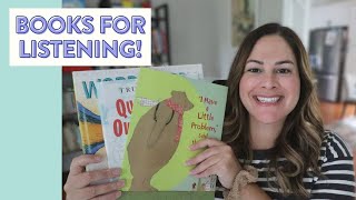 Picture Books for Listening  read alouds for teaching how to listen [upl. by Sugar]