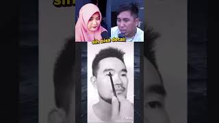 BISA NYA GAMBAR NYA KEREN BEGITU❗️❗️shorts andresuhen videomeme reactionvideo lucu [upl. by Asile699]