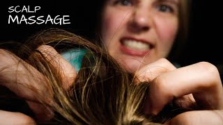 ASMR Fast amp Aggressive Scalp Massage [upl. by Hsoj]