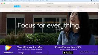 OmniFocus – Crashkurs Tutorial OmniFocus aus dem Internet laden und installieren video2braincom [upl. by Crescint]