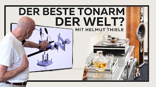 So geht Plattenspieler Helmut Thiele über seinen TT01 Tonarm Base und Plattengewicht [upl. by Durkee130]