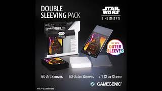 STAR WARS™️ Unlimited Double Sleeving Pack  Complete protection in one pack  Release [upl. by Georgeta]