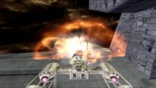 Star Wars BattleFront 2 Space Combat Overview 2005 PandemicLucasArts [upl. by Dael405]