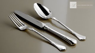 Berndorf Besteck Premiere  Art Nouveau silverware in Austrian tradition [upl. by Garvy887]