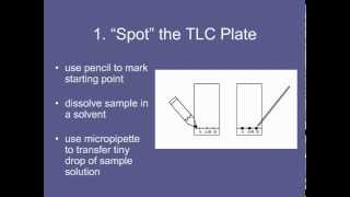 5 1 Spot the TLC Plate [upl. by Greenebaum790]