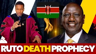 RUTO DEATH PROPHECYRUTO WILL DIE WEDNESDAY NIGHT BEFORE GENZ MAANDAMANO ON THURSDAY [upl. by Sherl]