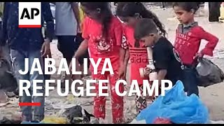 No one cares about us Palestinians at Jabaliya refugee camp suffer food aid shortages [upl. by Hayalat351]