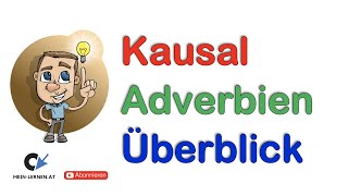 Kausaladverb  Umstandswort des Grundes [upl. by Erlond]