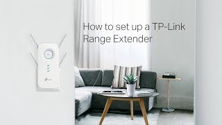 How to set up a TPLink Range Extender [upl. by Octavia224]