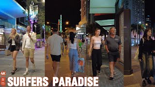 4k Explore Surfers Paradise Monday 5 August 2024  Gold Coast  Queensland  Australia [upl. by Asina]