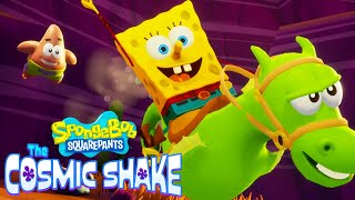 SpongeBob Cosmic Shake  Full Game 100 Walkthrough [upl. by Aelat]