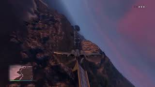 GTA 5  B11 STRIKEFORCE PLANE  MISSILE BARRAGE and FLARE test [upl. by Nelluc]