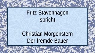 Christian Morgenstern „Der fremde Bauerquot [upl. by Vikki]