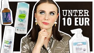 10 UNTER 10 EUR ║ BESTE Skincare Produkte aus der Drogerie  Haarpflege [upl. by Igenia]