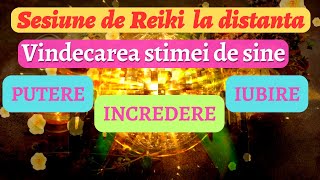 SESIUNE REIKI 🤍VINDECAREA STIMEI DE SINE SCAZUTE  PUTERE  INCREDERE IUBIRE [upl. by Htieh289]