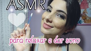 ASMR Limpeza de Ouvido Vídeo para relaxar e dar sono  PORTUGUÊS  Ear Cleaning [upl. by Sherry]