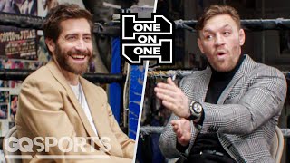 Jake Gyllenhaal amp Conor McGregor Have an Epic Conversation  One on One  GQ Sports [upl. by Esiuqcaj]