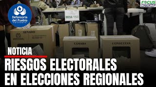 En Vivo Defensor del Pueblo advierte RIESGO DE PROTESTA DISTURBIOS o asonadas en ELECCIONES Focus [upl. by Iraj]