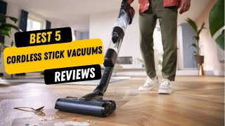 5 Best Cordless Vacuums 2024 [upl. by Pontias]