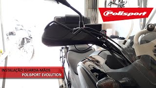 NC 750X 2015  Instalação guardamãos POLISPORT EVOLUTION [upl. by Anoek]