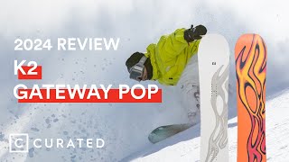 2024 K2 Gateway Pop Snowboard Review  Curated [upl. by Madonna909]