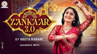 Geeta Rabari  Zankaar 30 ઝણકાર 30  Navratri Special Nonstop Garba 2024  Geeta Rabari Official [upl. by Enialem]