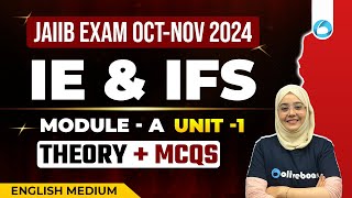 JAIIB Oct 2024  JAIIB IE amp IFS English Medium  Module A Unit 1  JAIIB Exam Preparation 2024 [upl. by Amitak]