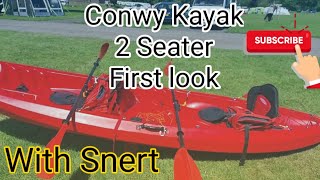 Conwy Kayak 2 seater introduction [upl. by Yerak]