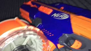 Hasbro A3901E24 Nerf NStrike Elite Rapidstrike CS18 in Action [upl. by Burta]