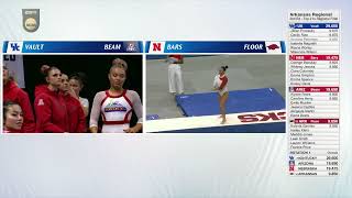 2024 Arkansas Regional Semi 1  NCAA Gymnastics [upl. by Elidad820]