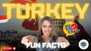 Fun Facts about Turkey  Turkey Geography  Geography Channel Fun Facts  Turkey [upl. by Aranat443]