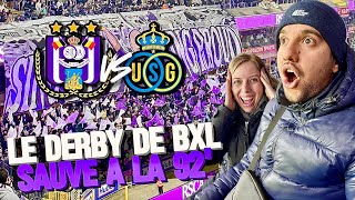 UN DERBY DE BRUXELLES SAUVÉ DANS LES DERNIERES MINUTES ANDERLECHT VS UNION SG  VLOTCH 32 [upl. by Umberto]