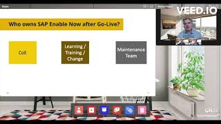 Who owns SAP Enable Now after Go Live [upl. by Dunton]