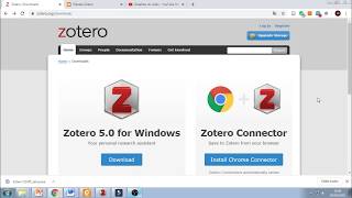 Curso de Zotero  Vídeoaula 2 Instalando e configurando o Zotero [upl. by Leahcimauhsoj]