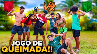 Jogo de QUEIMADA na MANSÃO MOVIE [upl. by Aikemit]