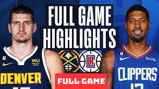 Denver Nuggets vs Los Angeles Clippers Full Highlights HD  Dec 6 2023 NBA Regular Season [upl. by Pugh]