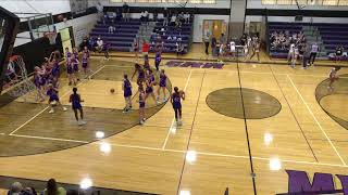 Mascoutah High vs Edwardsville Girls High School Basketball [upl. by Eniamaj205]