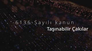 6136 sayılı kanun  TAŞINABİLİR ÇAKILAR açıklama bölümüne göz atın lütfen [upl. by Abbye568]