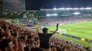 CELTIC FANS GOES CRAZY  Arne Engles goal [upl. by Rubie859]