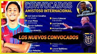 LOS NUEVOS CONVOCADOS para ECUADOR VS EL SALVADOR me sorprendieron con [upl. by Iramat]