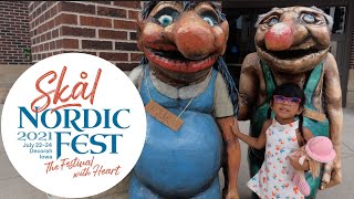 NORDIC FEST 2021  Skål The Festival with Heart  Scandanavian Celebration  Decorah IA  Vlog 24 [upl. by Cristen]