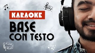 Karaoke con Testo  È vero che vuoi restare  Alessandra Amoroso  Base Musicale in MP3 [upl. by Vina881]