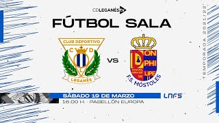 CD Leganés FS 🆚 FS Móstoles  LNFS [upl. by Llednohs106]