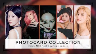 Updated Photocard Collection I Downsized 400 Photocards [upl. by Darline]